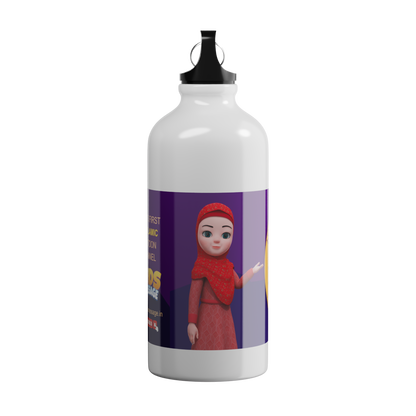 Islamic Water Bottle with Printed "Islam is My Deen"