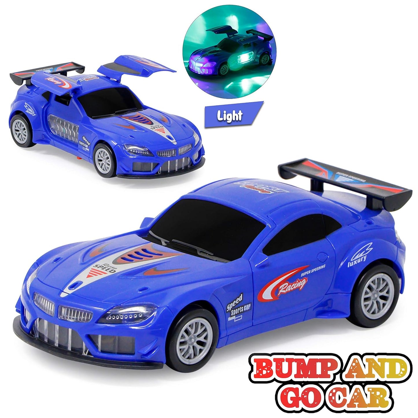 Labbaik Sports Car for Kids Sound & Light Toys for Boys & Girls
