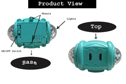 Labbaik Doll for Kids , 360 Degree Rotating - Sound & Light Toys for Boys & Girls