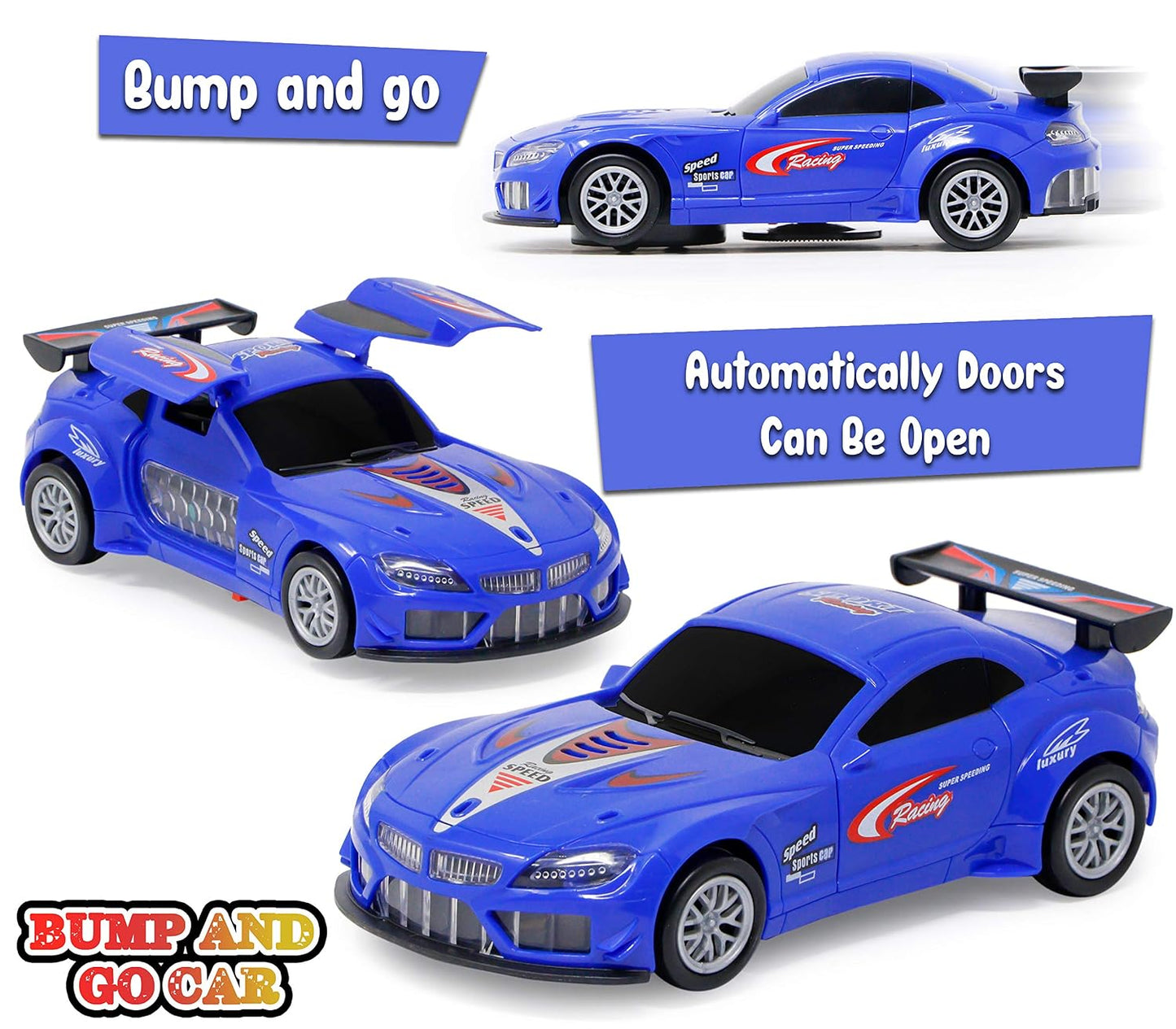 Labbaik Sports Car for Kids Sound & Light Toys for Boys & Girls