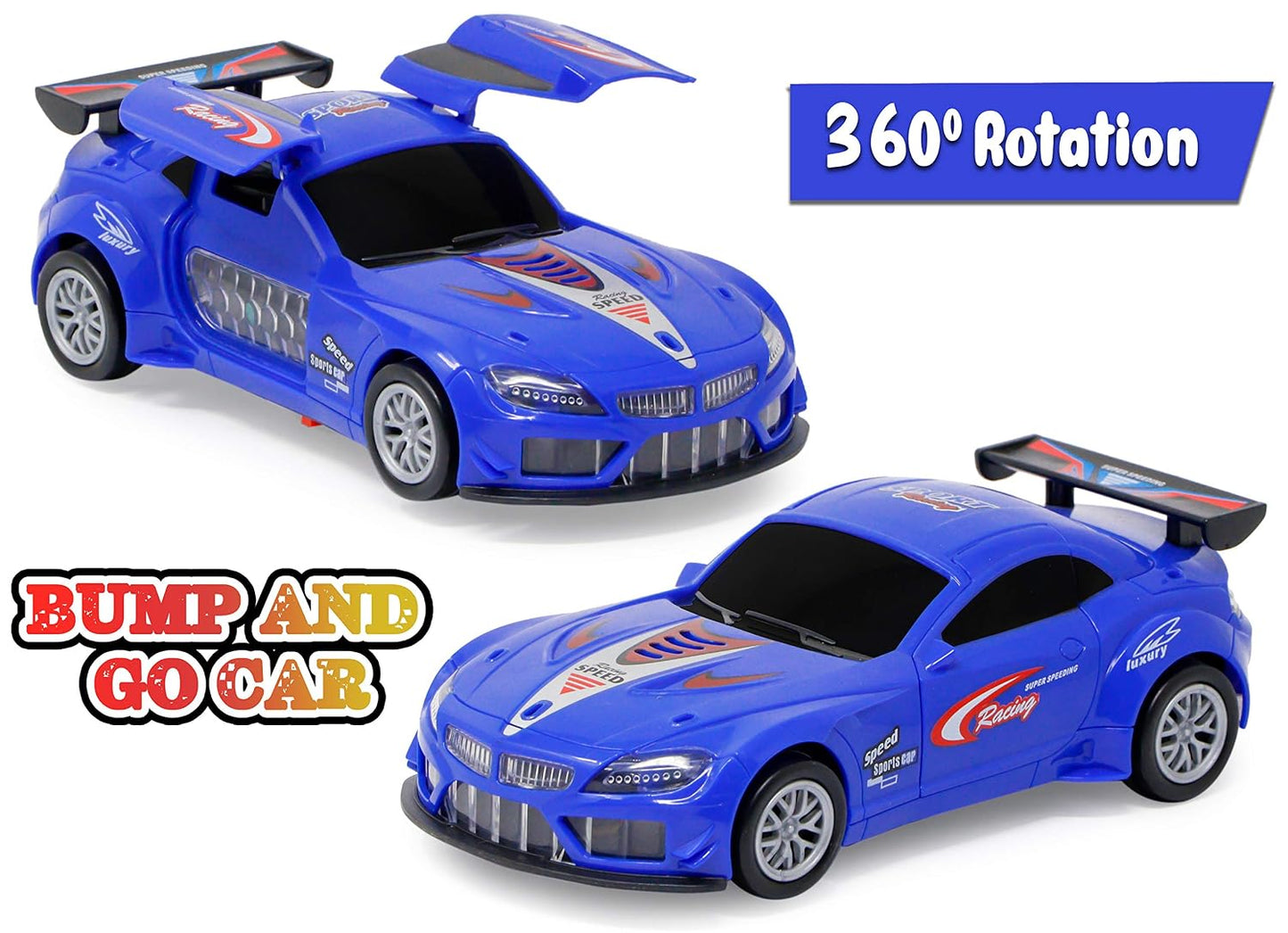 Labbaik Sports Car for Kids Sound & Light Toys for Boys & Girls