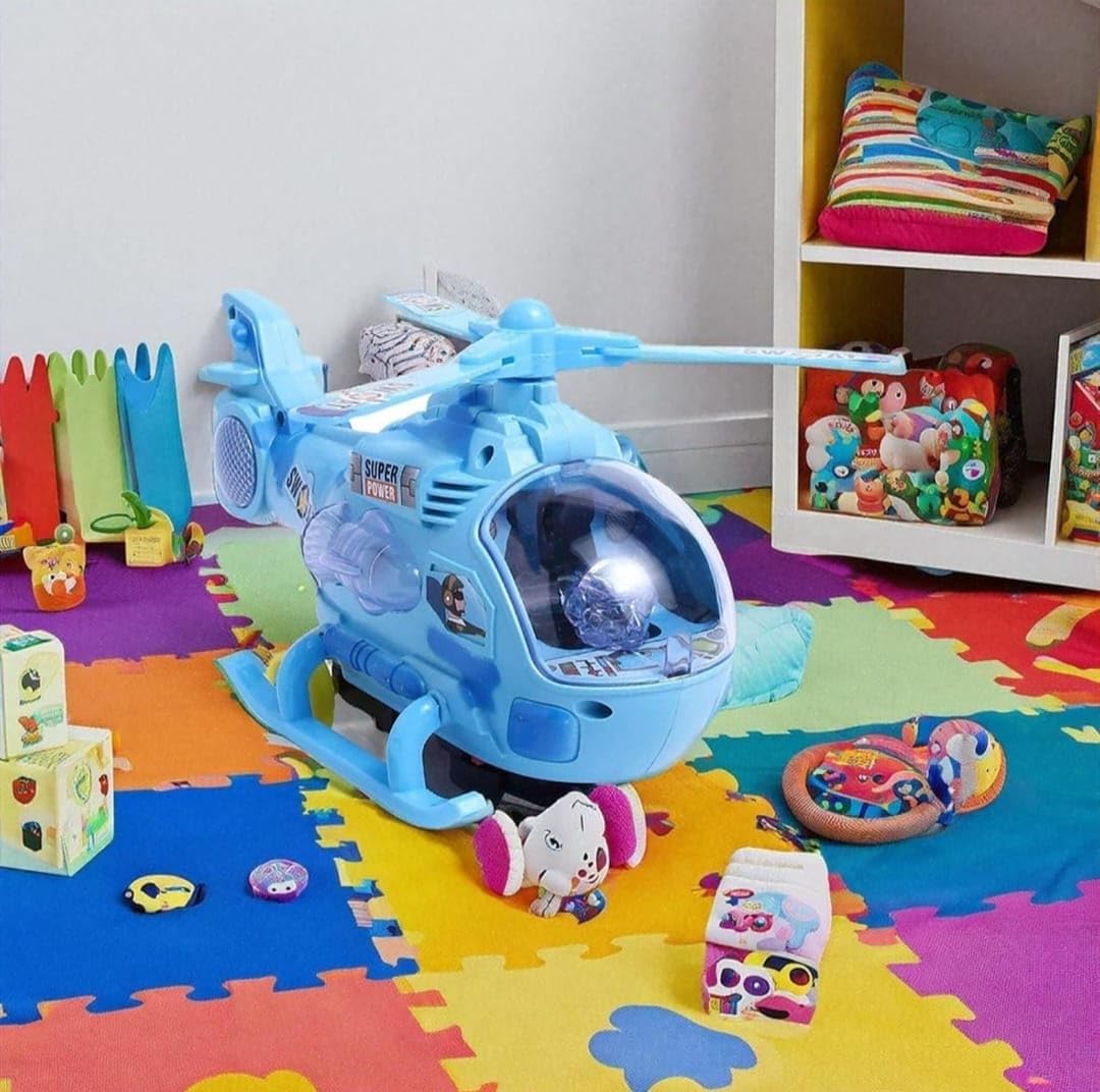 Labbaik Helicopter for Kids Sound & Light Toys for Boys & Girls