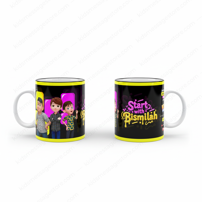 Start With Bismillah – Kids Islamic Mug (300ml)