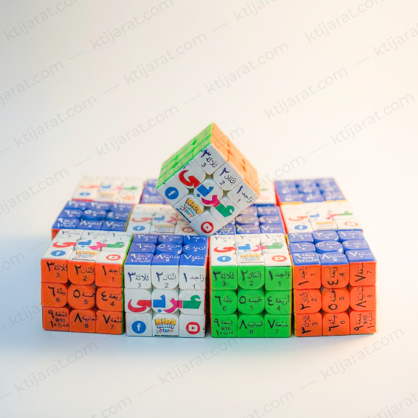 Islamic Speed Rubiks Cube "Arabic Numbers "