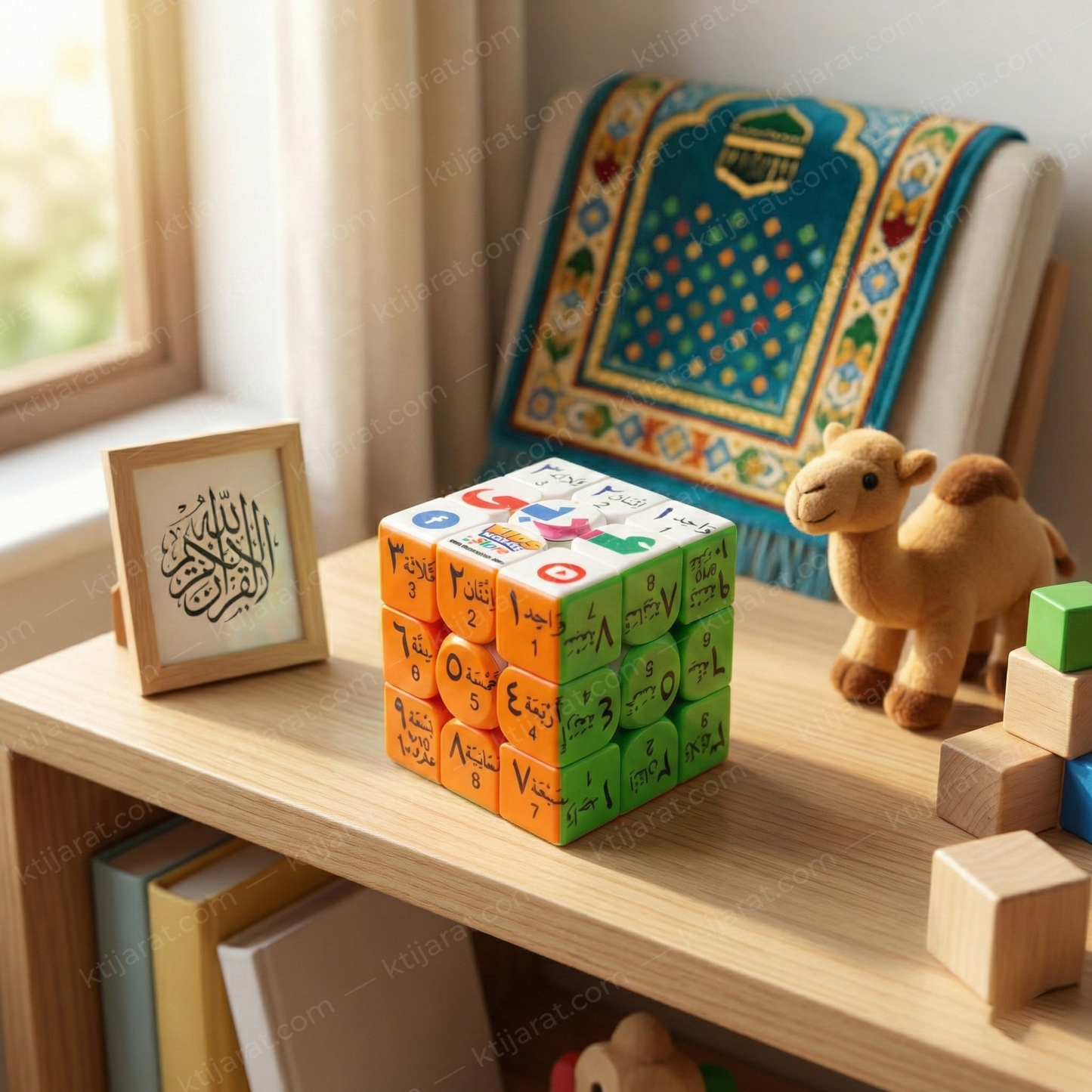 Islamic Speed Rubiks Cube "Arabic Numbers "