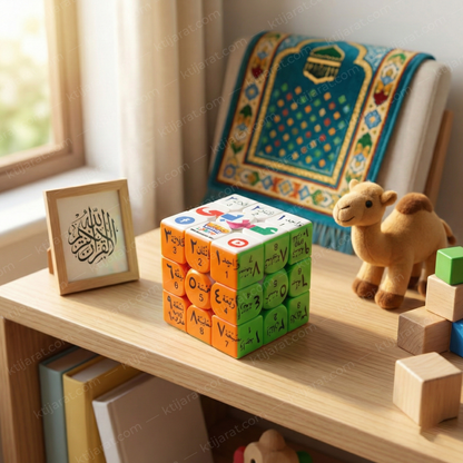 Islamic Speed Rubiks Cube "Arabic Numbers "