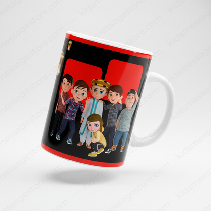 I Love Muhammad Mug | Islamic Quote Ceramic Coffee Mug | Premium Black Mug for Muslims | Islamic Gift Mug 300ml