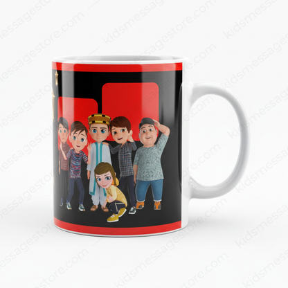 I Love Muhammad Mug | Islamic Quote Ceramic Coffee Mug | Premium Black Mug for Muslims | Islamic Gift Mug 300ml