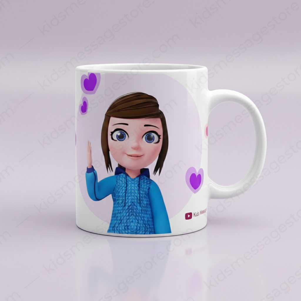 Bismillah Kids Ceramic Mug 300ml – Islamic Gift