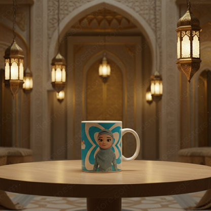 Dua Changes Everything Kids Islamic Mug – 300ml Ceramic Coffee Cup