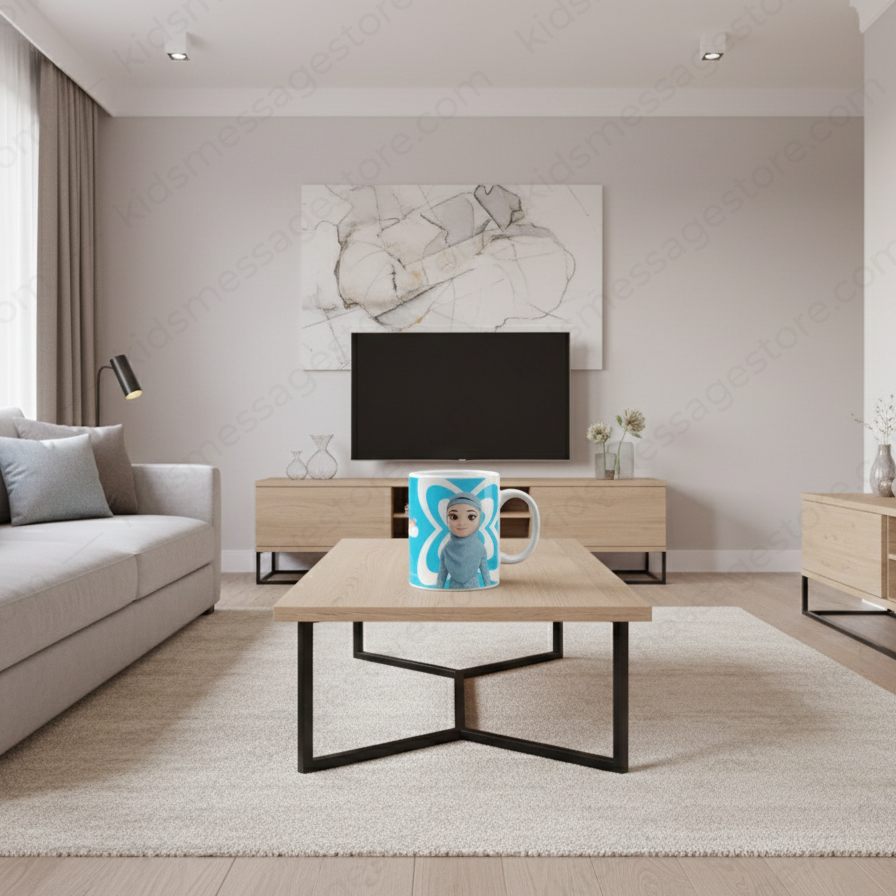 Dua Changes Everything Kids Islamic Mug – 300ml Ceramic Coffee Cup