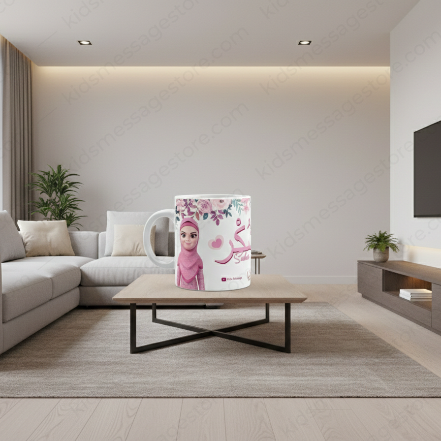 Sabar Shukar Kids Islamic Mug – 300ml Premium Ceramic Cup