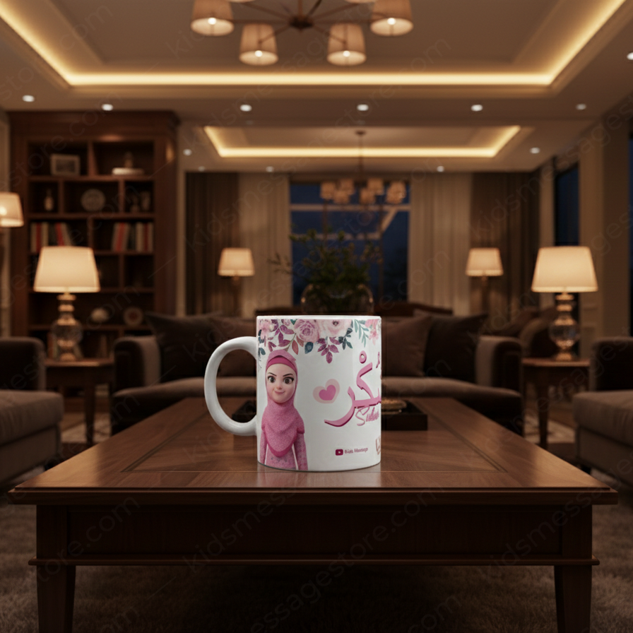 Sabar Shukar Kids Islamic Mug – 300ml Premium Ceramic Cup