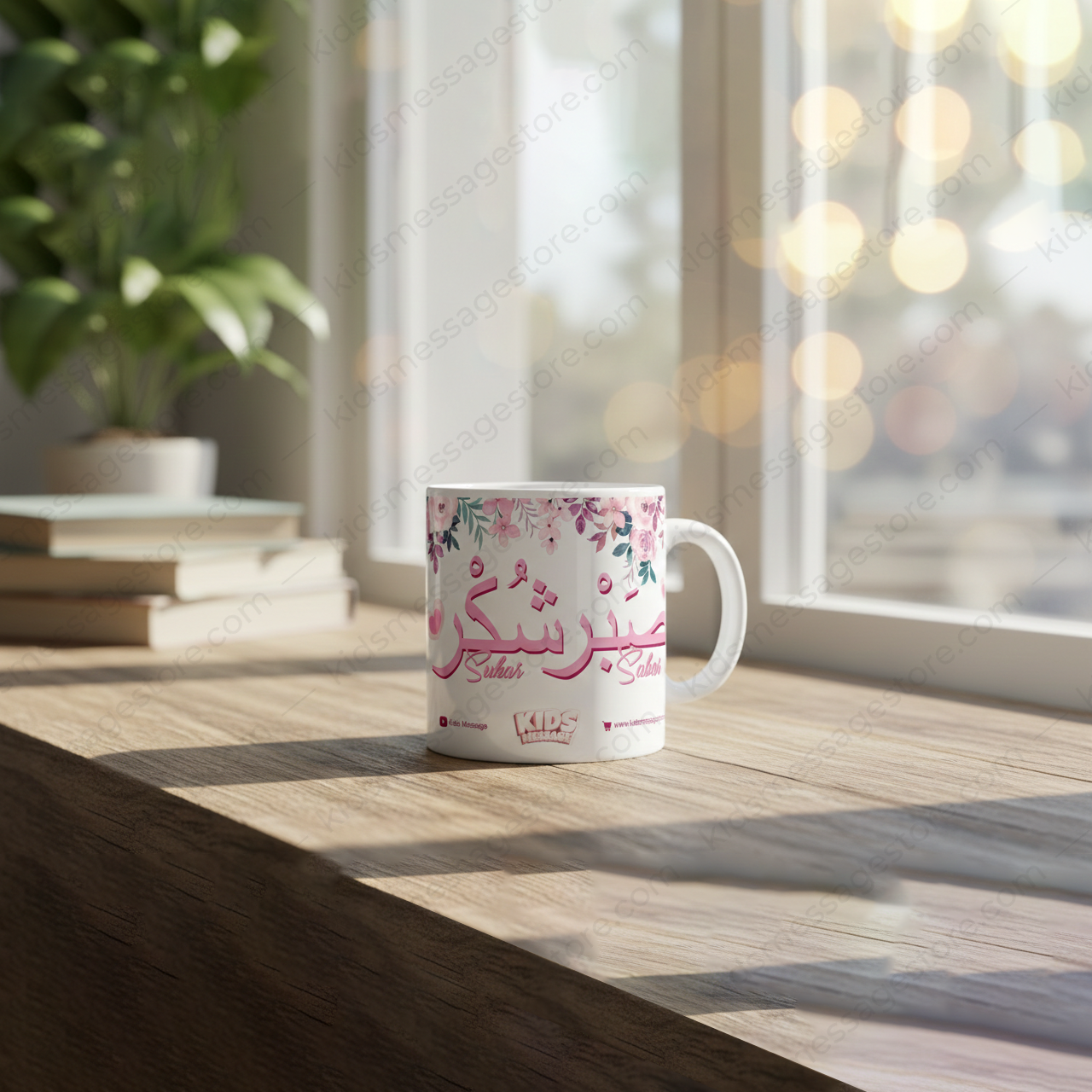 Sabar Shukar Kids Islamic Mug – 300ml Premium Ceramic Cup