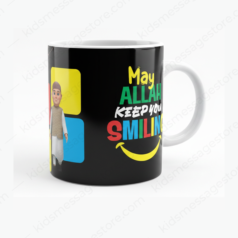 Islamic Cartoon Mug for Kids | Daily Use & Gift Purpose