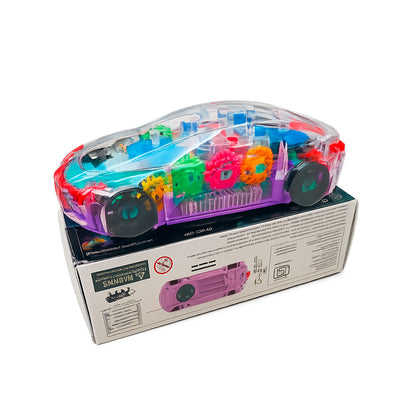 Labbaik Islamic Learning Car for Kids – Light & Music Educational Toy