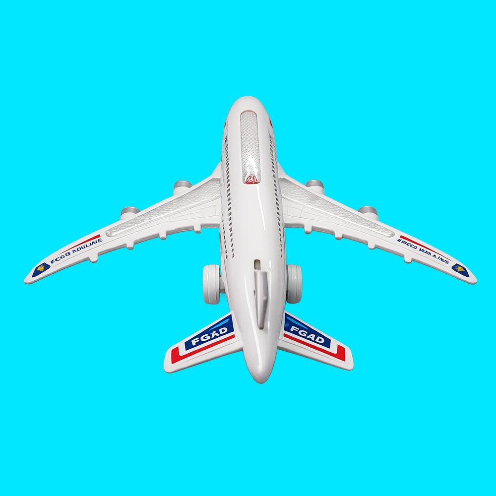 Labbaik Airplane Toy for Kids – Light & Music Flying Aircraft Toy