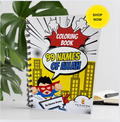 99 Names of Allah - Drawing Books