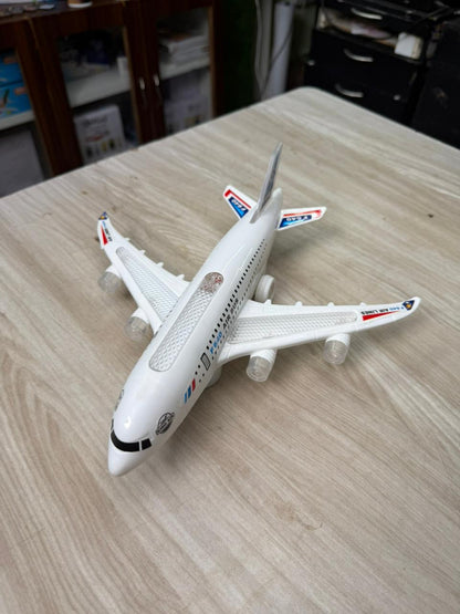 Labbaik Airplane Toy for Kids – Light & Music Flying Aircraft Toy