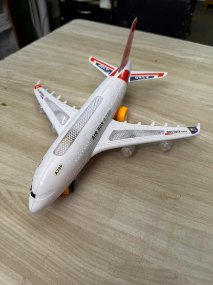Labbaik Airplane Toy for Kids – Light & Music Flying Aircraft Toy