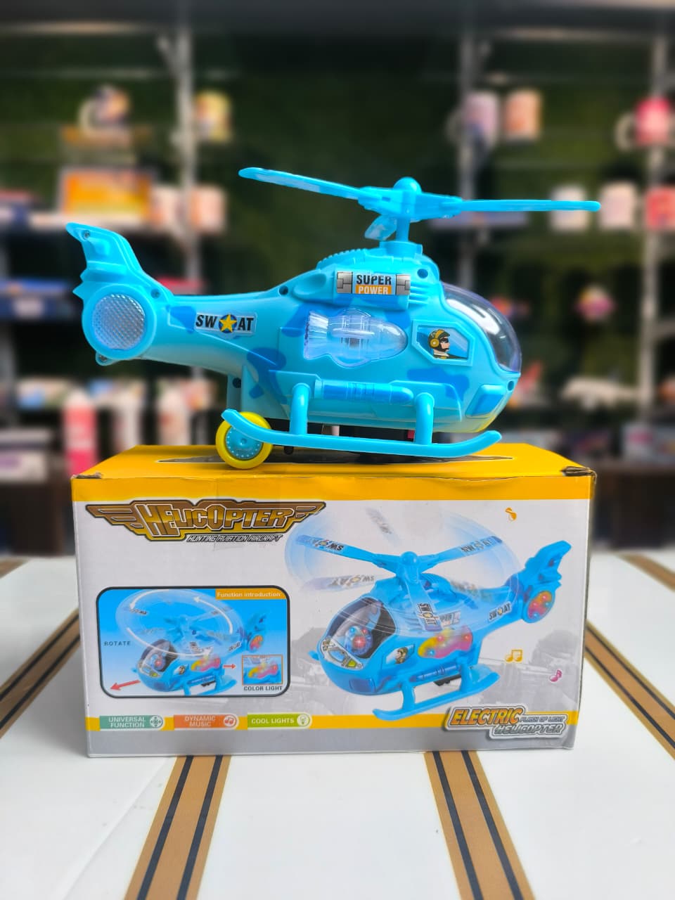 Labbaik Helicopter for Kids Sound & Light Toys for Boys & Girls