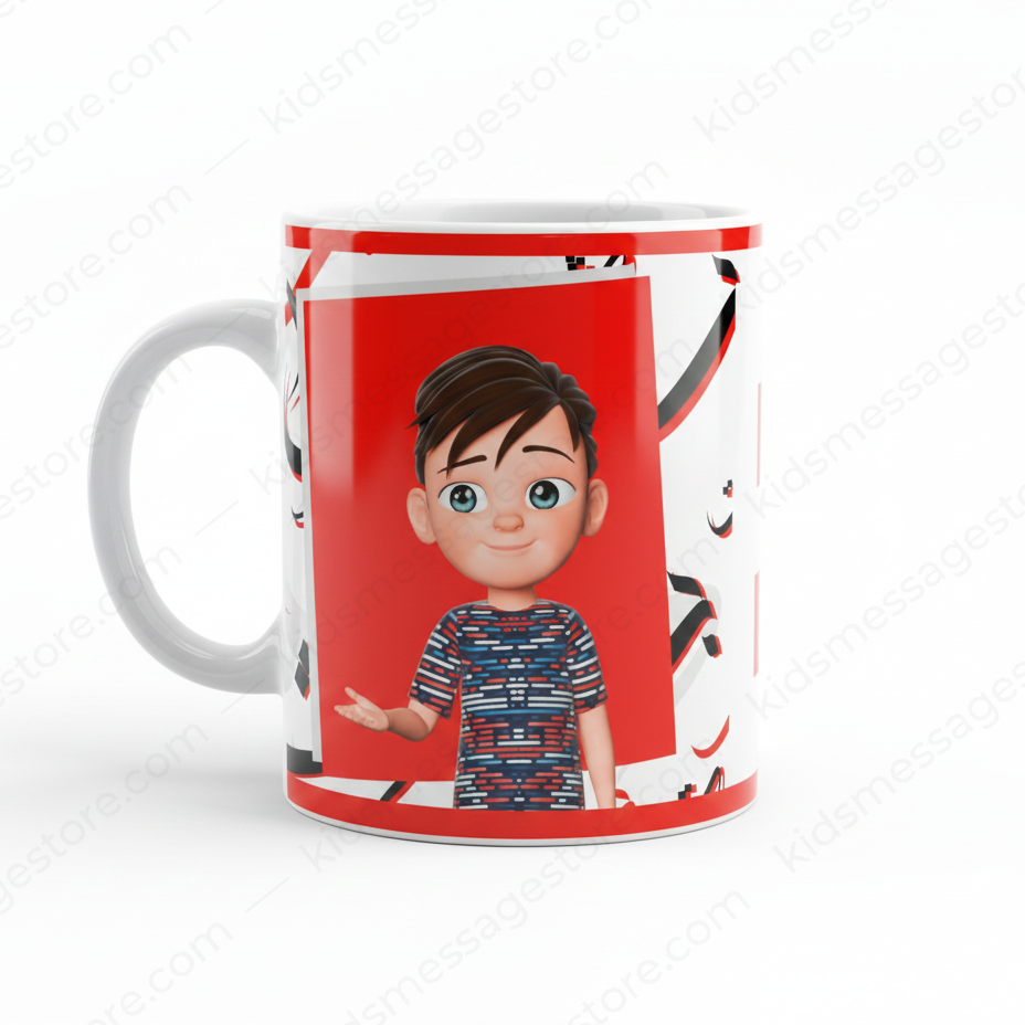 A Cup of Shukr & Sabar Islamic Mug | Ceramic Coffee Mug 300ml