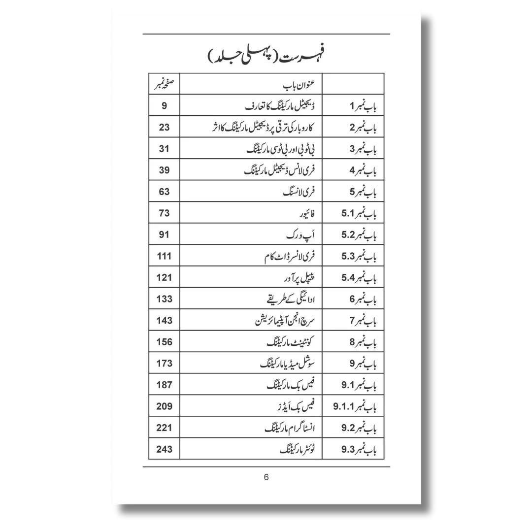 Digital Marketing 1 - ڈیجیٹل مارکیٹنگ سیکھئے اور کمایئے (پہلی جلد )