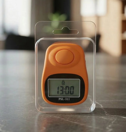 KTijarat Digital Tasbeeh Counter Ring with LED Display | Electronic Finger Tally Counter for Zikr, Tasbih & Prayer