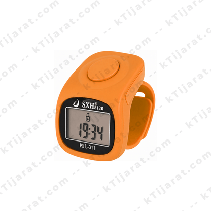 KTijarat Digital Tasbeeh Counter Ring with LED Display | Electronic Finger Tally Counter for Zikr, Tasbih & Prayer