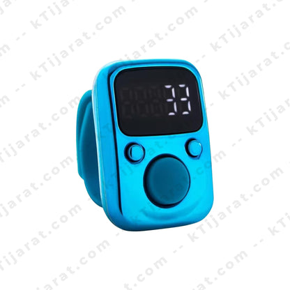 KTijarat Smart Digital Tasbeeh Zikr Ring Counter with OLED Display | Electronic Finger Prayer Counter for Tasbih, Salah & Hajj