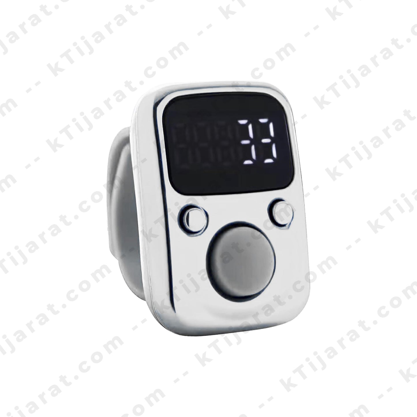 KTijarat Smart Digital Tasbeeh Zikr Ring Counter with OLED Display | Electronic Finger Prayer Counter for Tasbih, Salah & Hajj